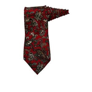Disney Balancine Tie Works Mickey Mouse Paisley Vintage Necktie 100% Silk